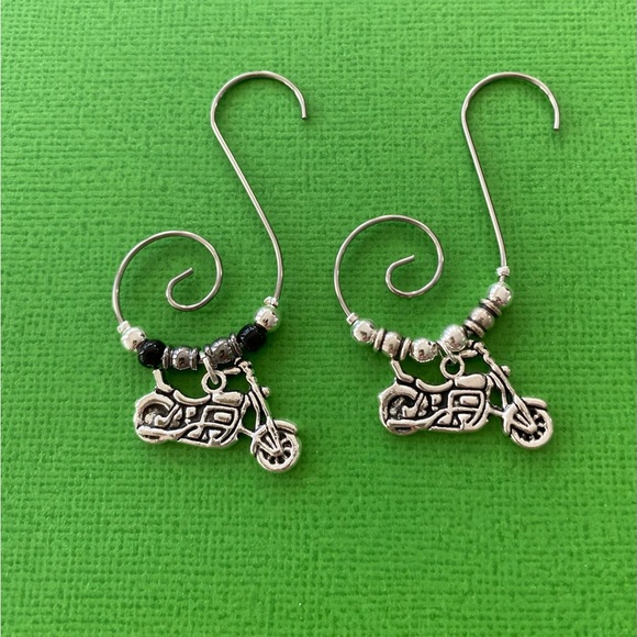 Motorcycle Holiday Ornament - Picture 3 of 3